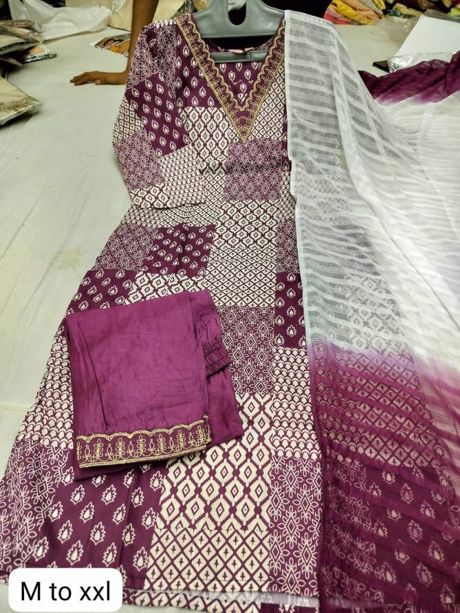 Virat Fashion Model Silk Kurti With Pant And Dupatta Set 